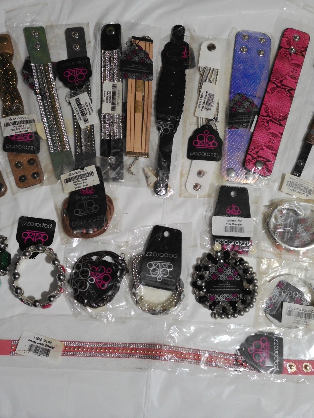 Paparazzi Bundle 25 Snap Cuff Bracelets